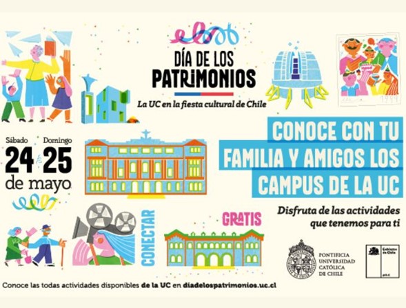 La UC estará entre las instituciones nacionales con más panoramas para el Día de los Patrimonios